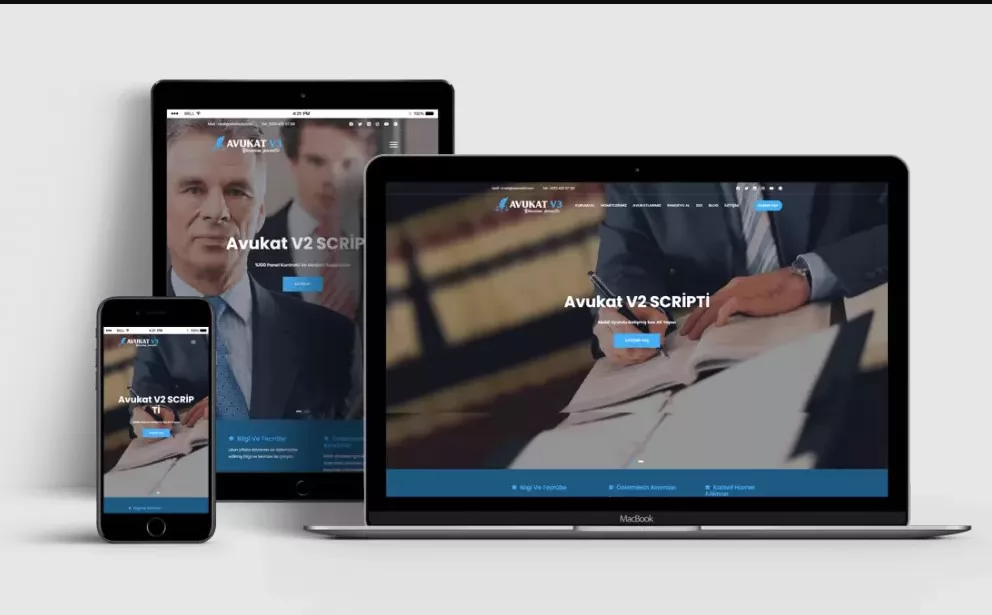 Avukat Web Tasarım V3